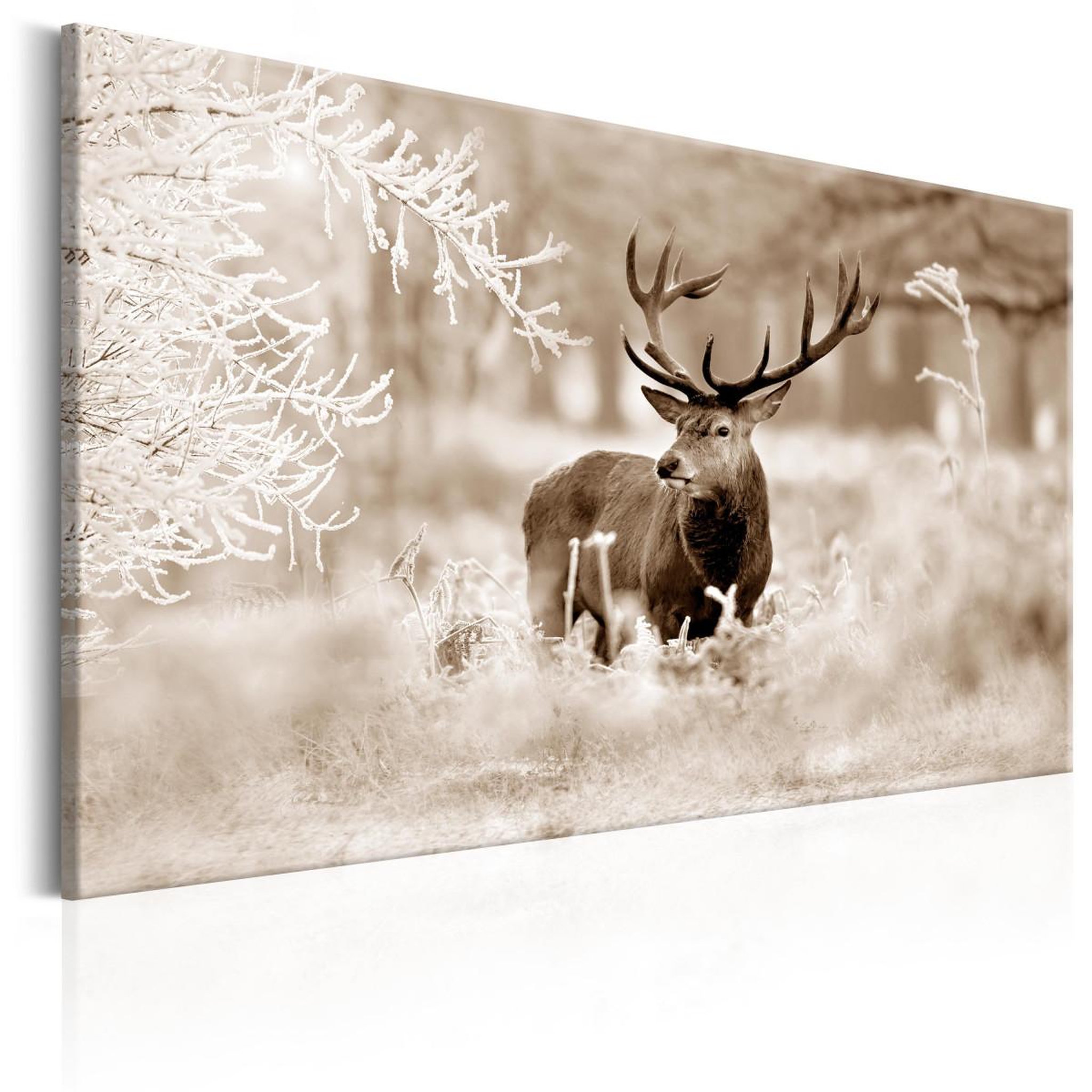 Voir la diapositive 1 : Paris Prix Tableau Imprimé  Deer in Sepia