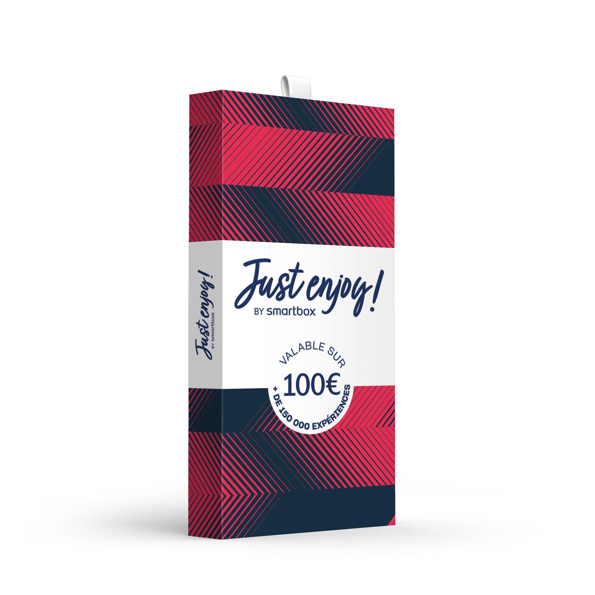 Smartbox Carte cadeau Just enjoy ! Adrénaline - 100 € - Coffret Cadeau Multi-thèmes