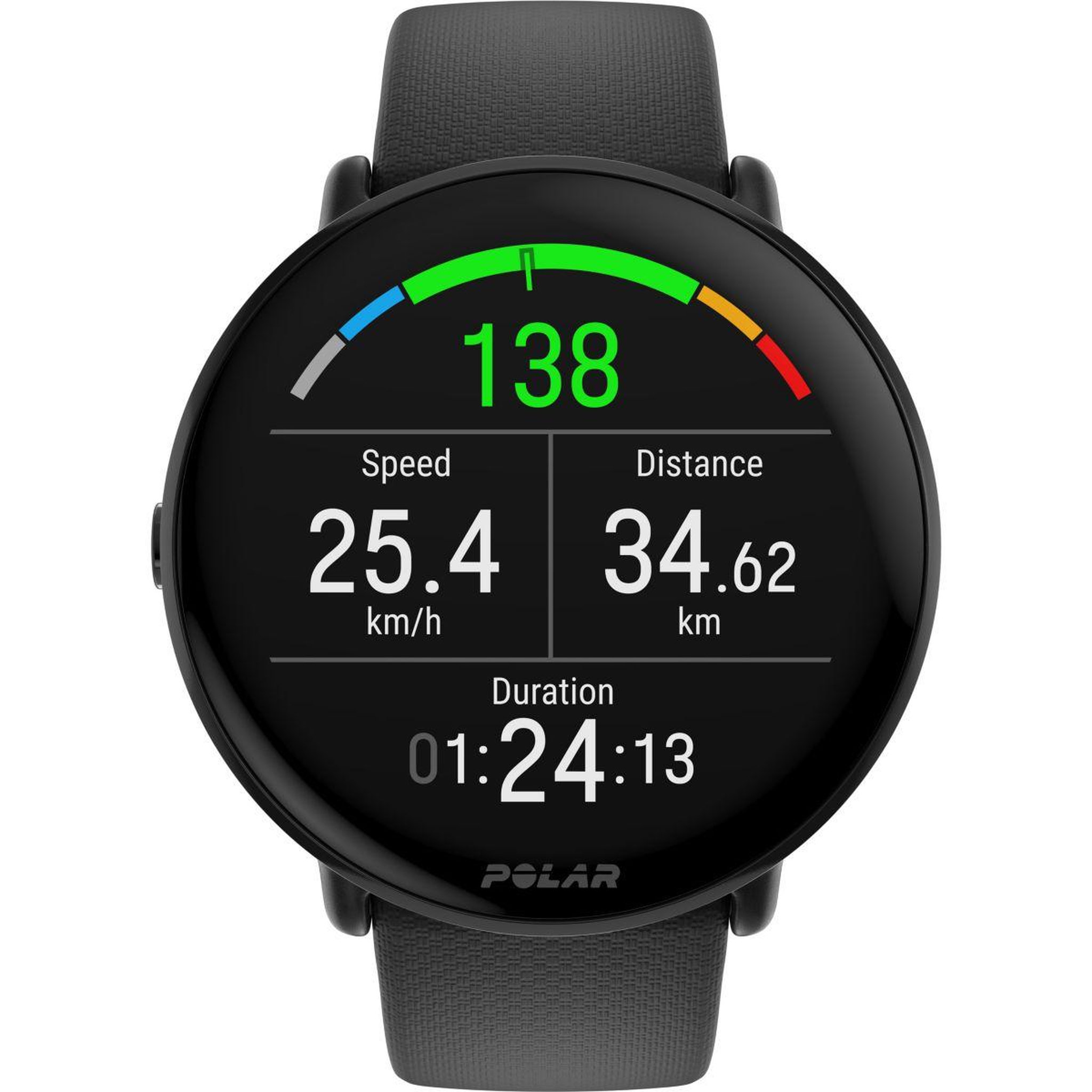 Voir la diapositive 2 : POLAR Montre sport Ignite 3 BLK S-L