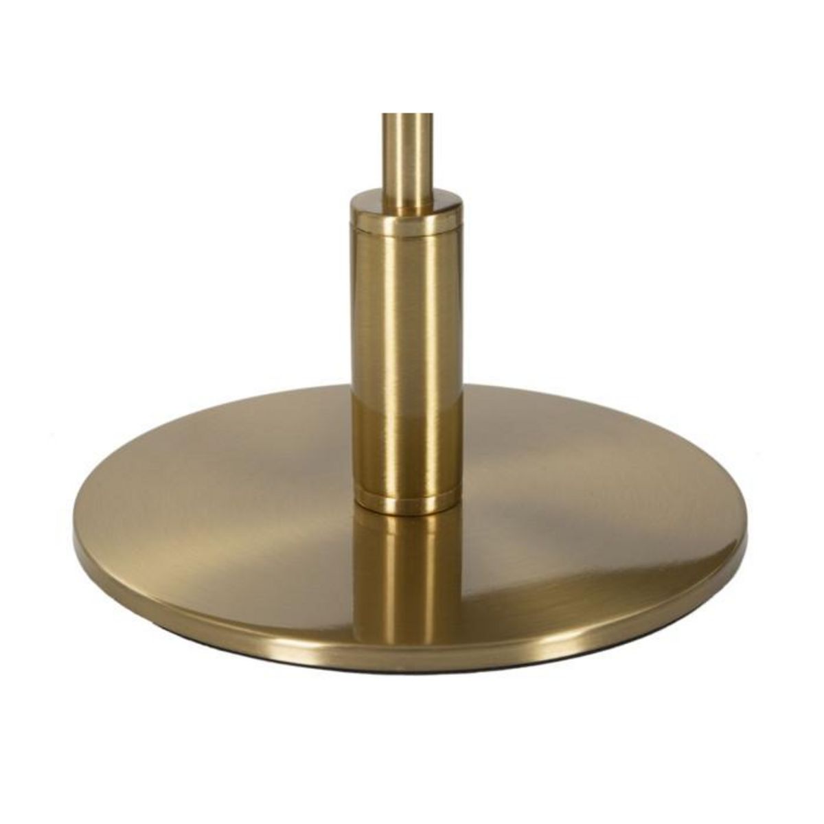 Paris Prix Lampe à Poser Imitation Plume  Ball  50cm Or & Blanc