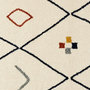 Voir la diapositive 2 : Paris Prix Tapis Déco Berbère  Djerba  150x200cm Beige