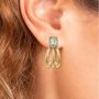 Voir la diapositive 2 : SC BOHEME Boucles d'oreilles SC Bohème ornées de Cristaux scintillants