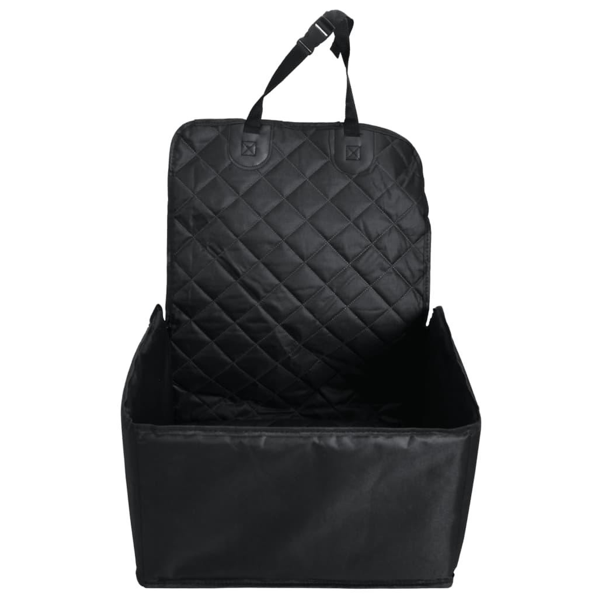 Voir la diapositive 3 : VIDAXL Siege de voiture pour chien noir 45x45x25/55 cm