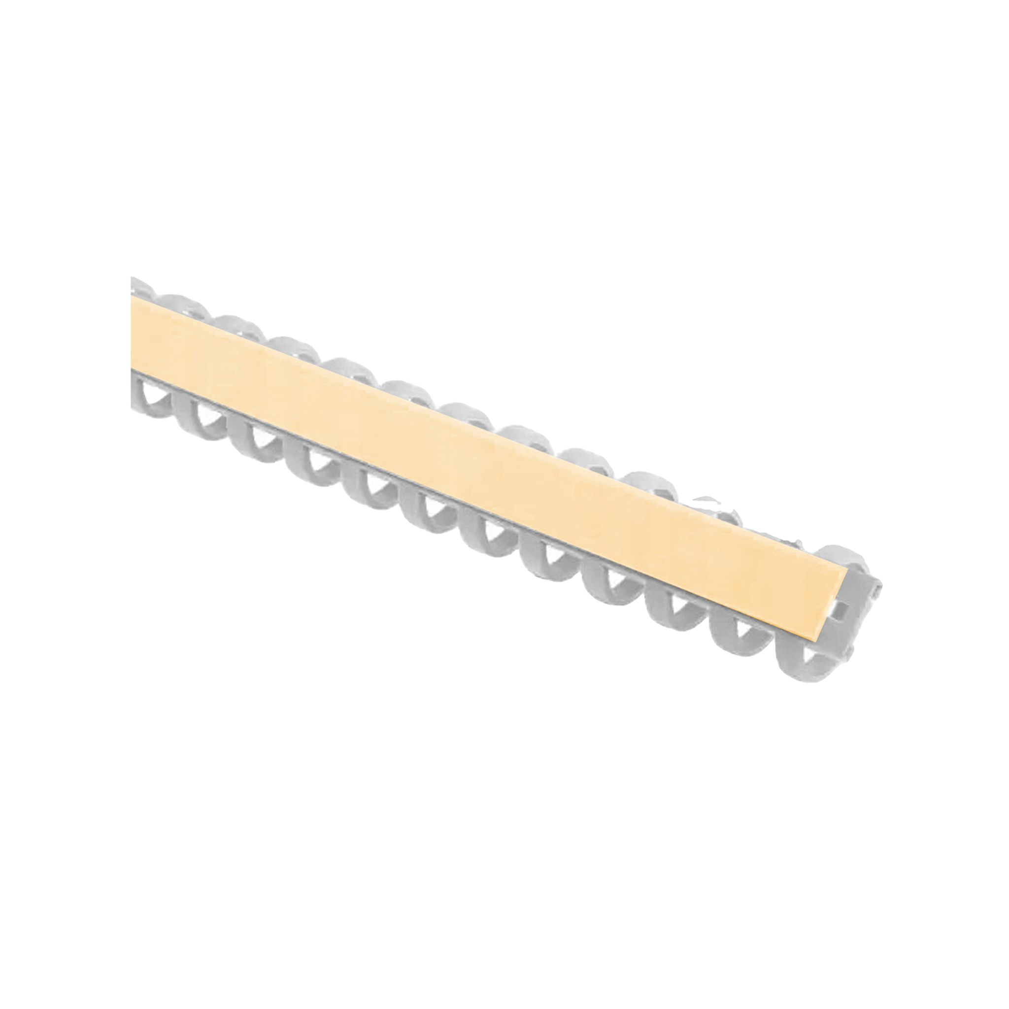 Voir la diapositive 3 : HAGER Moulure Hager l2222 flexible 500mm couleur gris clair