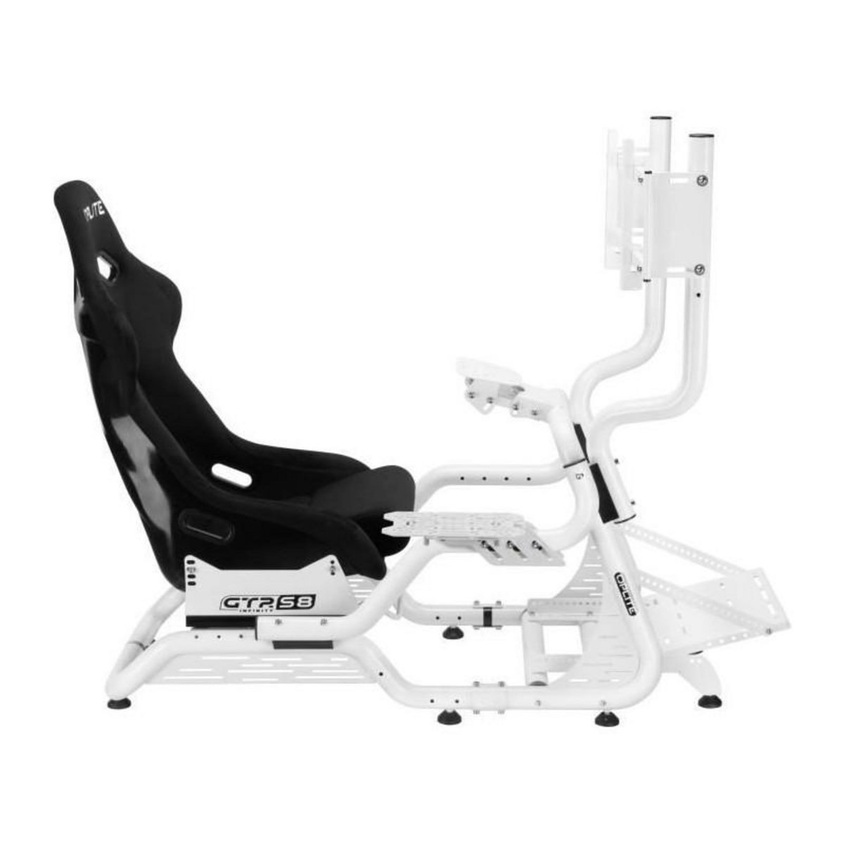 OPLITE Support écran - OPLITE - Pour cockpit GTR S3/S8 - Blanc - Compatible toutes générations GTR
