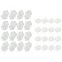 Voir la diapositive 4 : PAWHUT Filtre fontaine eau chat 16 pcs triple système de filtration blanc