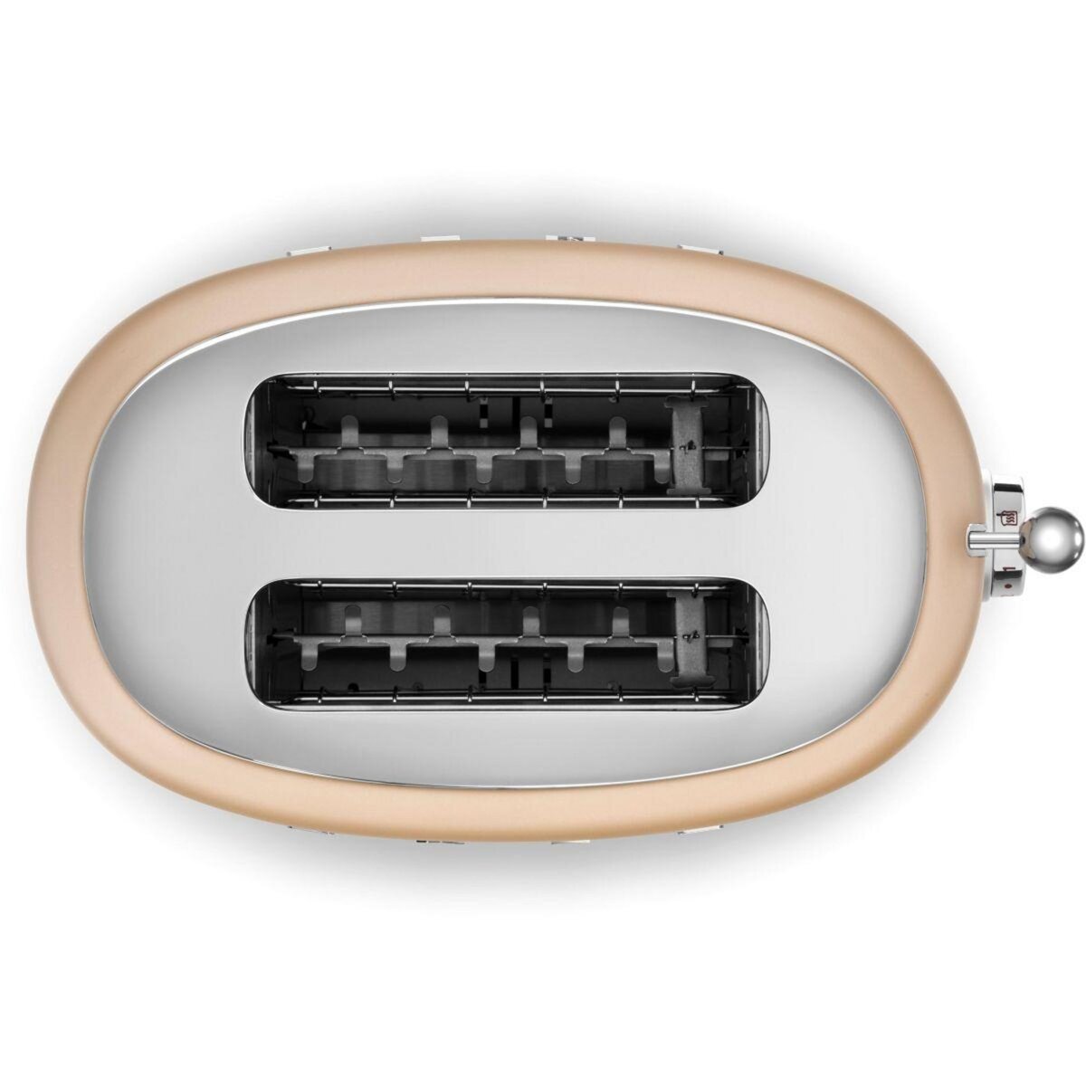 SMEG Grille-pain TSF01CHMEU Or mat