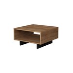 Habitat et Jardin Table basse en bois  Hola  - 60 x 60 x 32 cm - ChêneAnthracite