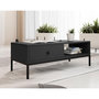 Voir la diapositive 4 : BEST MOBILIER Filipo - table basse - 1 tiroir et 1 niche - 90 cm