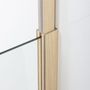 Voir la diapositive 3 : GELCO Paroi fixe - GELCO - ONLY effet bois - 100 x 210 / 265