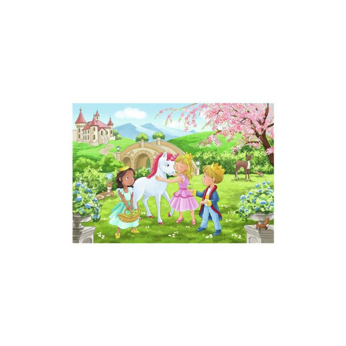 RAVENSBURGER Ravensburger - Jigsaw puzzle Prince & Princess, 2x12 pcs. 120008583