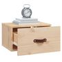 Voir la diapositive 4 : VIDAXL Tables de chevet murales 2 pcs 40x29,5x22 cm