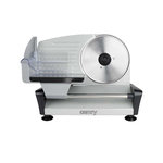 CAM Trancheuse électrique Camry CR 4702 argenté avec disque amovible en acier inoxydable de 190 mm