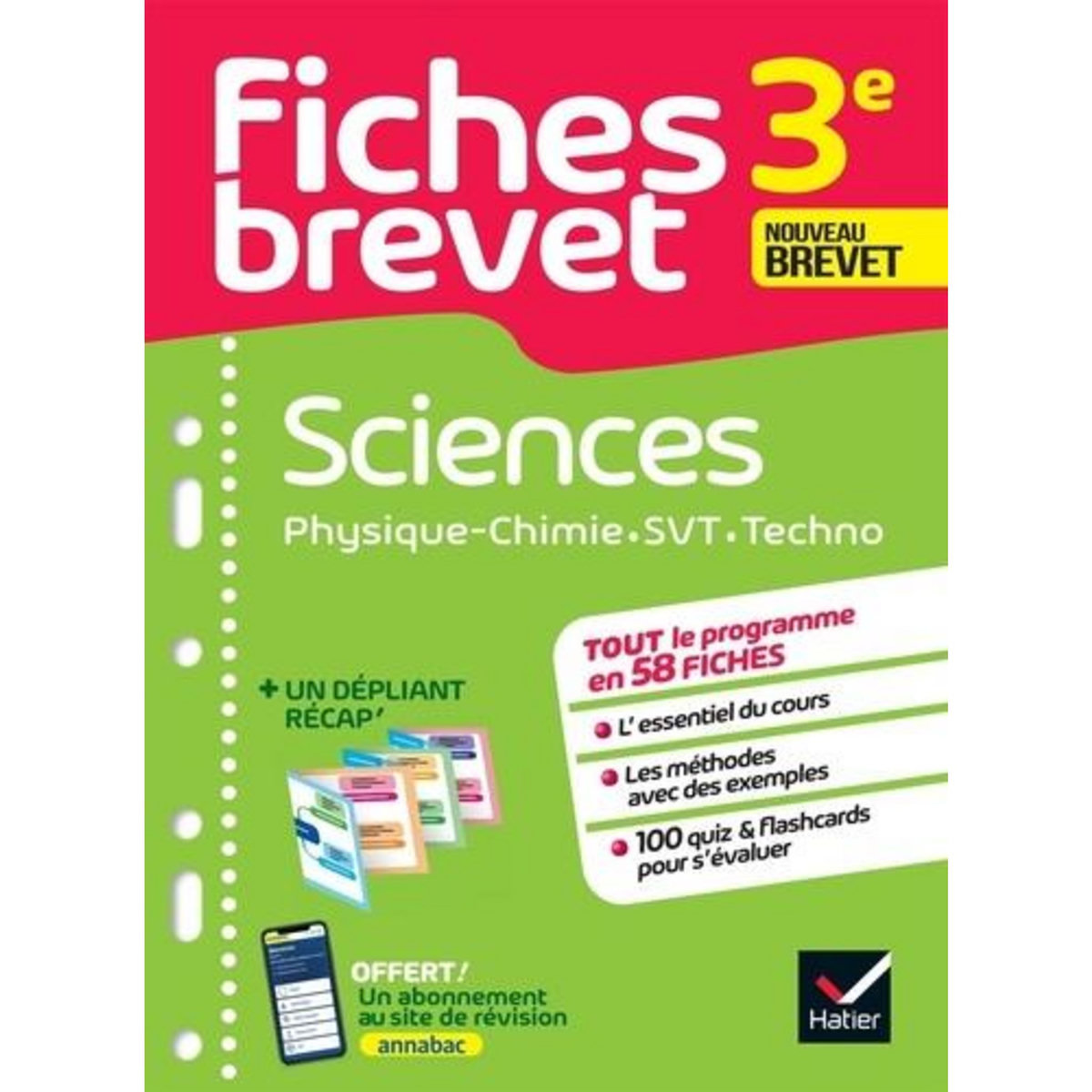 SCIENCES 3E. PHYSIQUE-CHIMIE, SVT, TECHNO, EDITION 2023, Bihouée Pascale