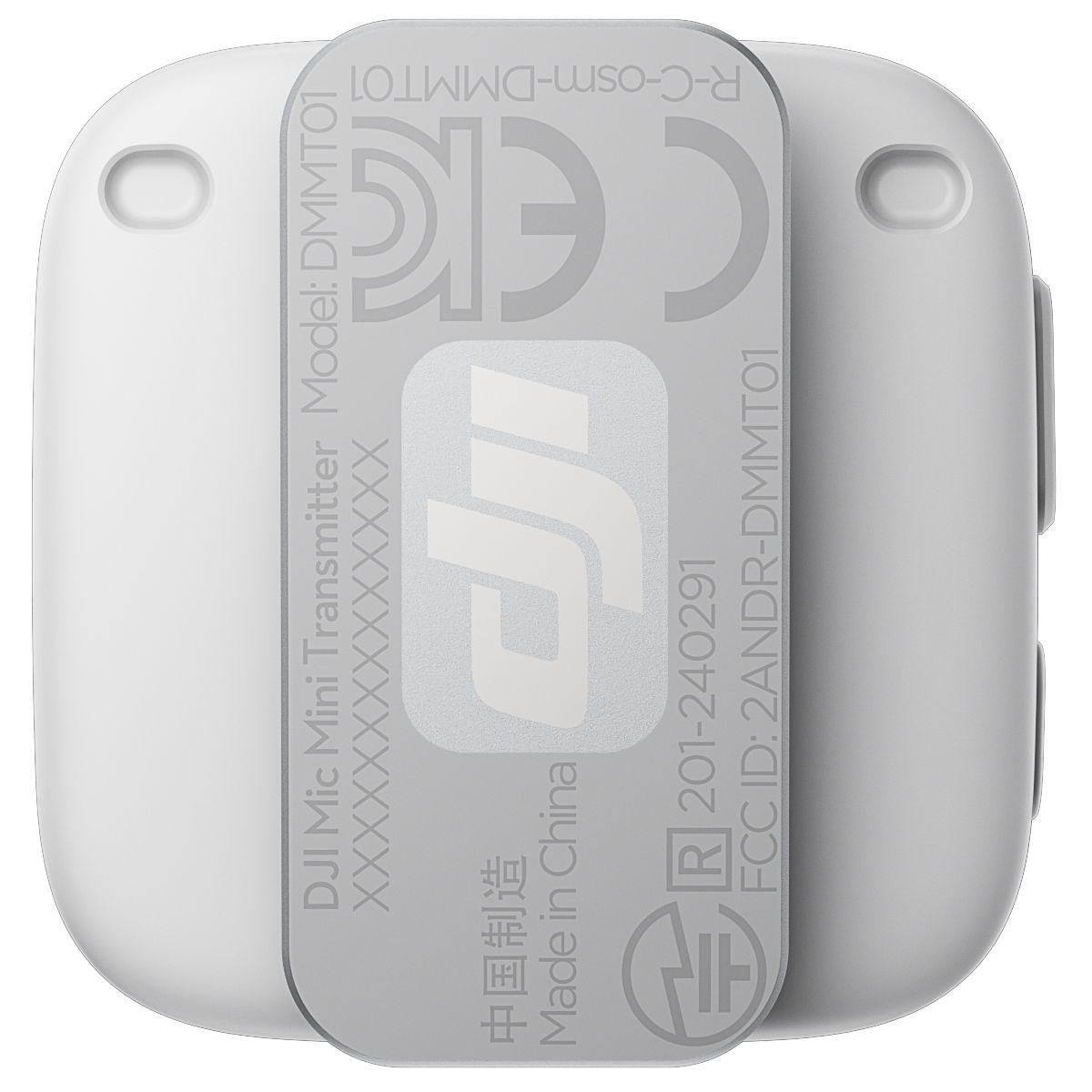 DJI Micro cravate sans fil Mic Mini Transmitter Arctic White