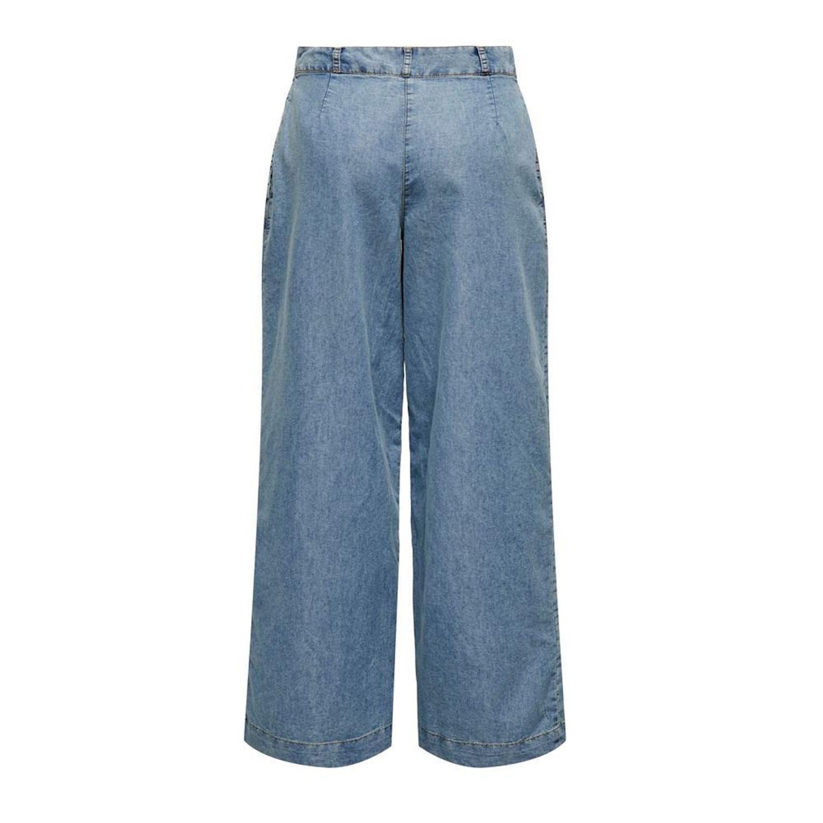 JACQUELINE DE YONG Pantalon Fluide Bleu Femme JDY Trixie