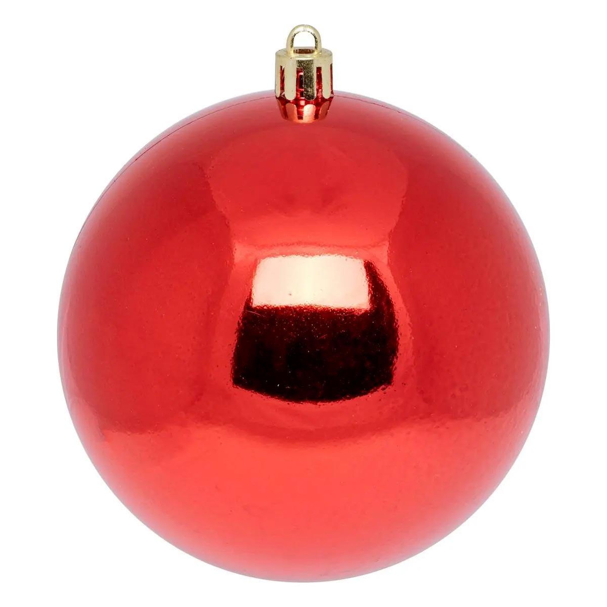 Voir la diapositive 3 : ATMOSPHERA Lot de 4 boules de noël  jokli  10cm rouge