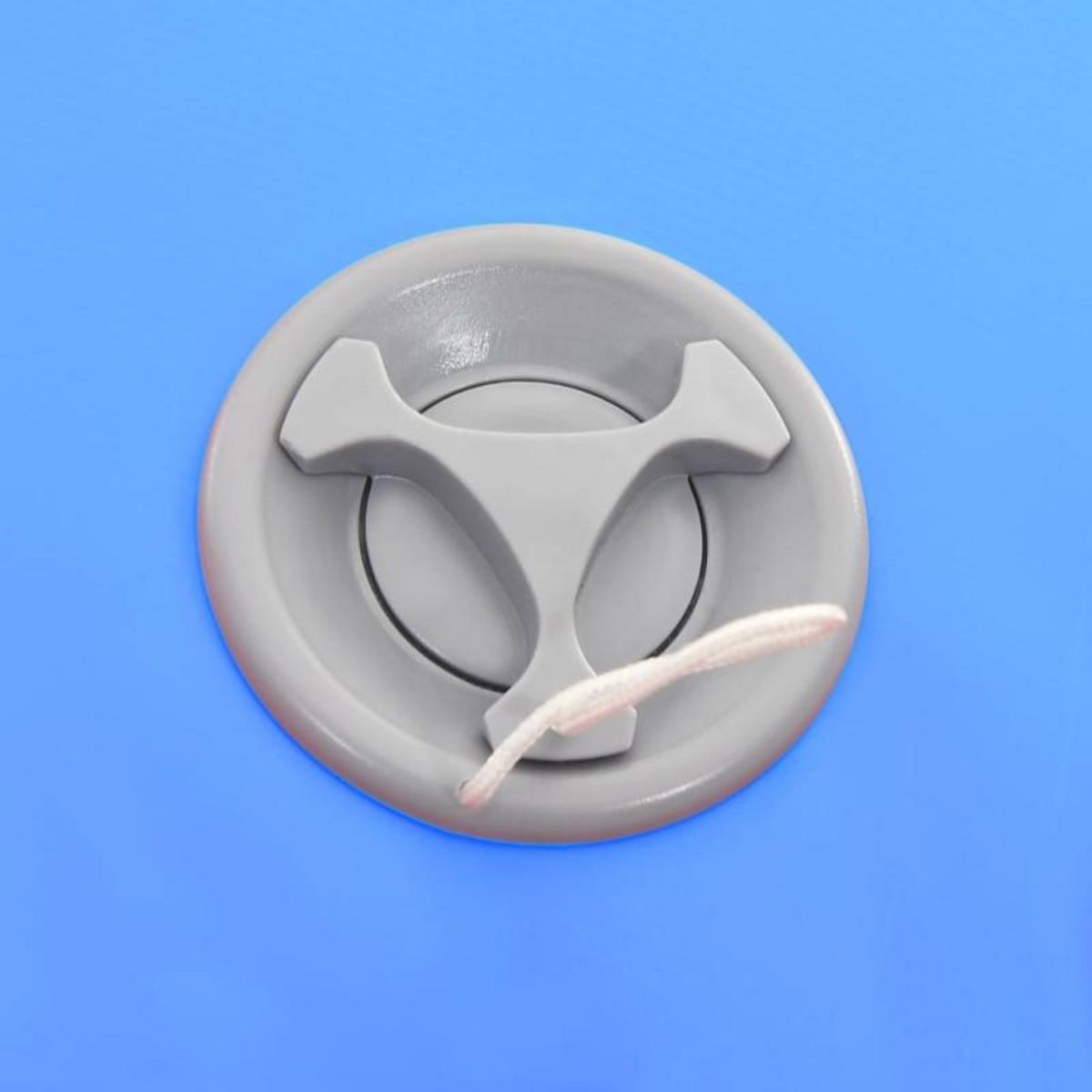 VIDAXL Rouleau gonflable de gymnastique avec pompe 100x60 cm PVC Bleu