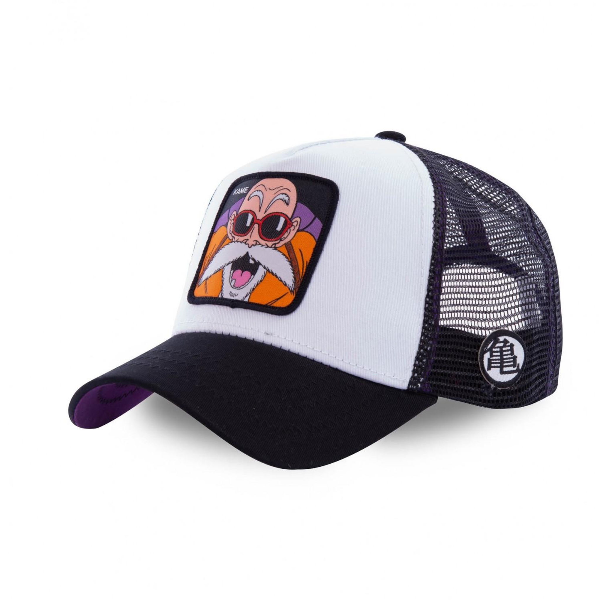 Voir la diapositive 1 : CAPSLAB Casquette dragon ball z kame blanc et noir