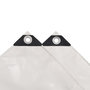 Voir la diapositive 4 : VIDAXL Bache 650 g / m^2 1,5 x 20 m Blanc