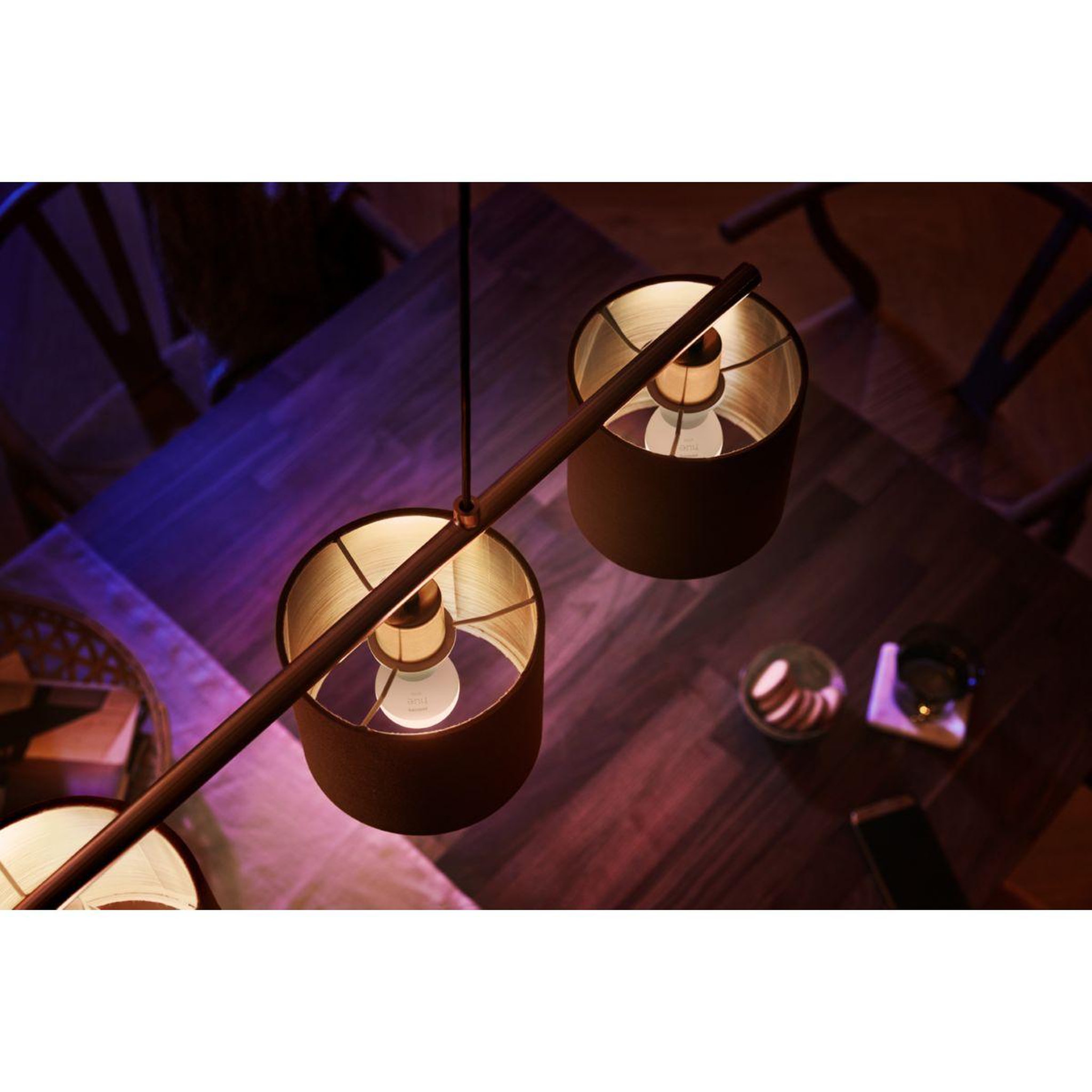 Voir la diapositive 3 : PHILIPS HUE Ampoule LED connectée E14 White Sphérique pack de 2