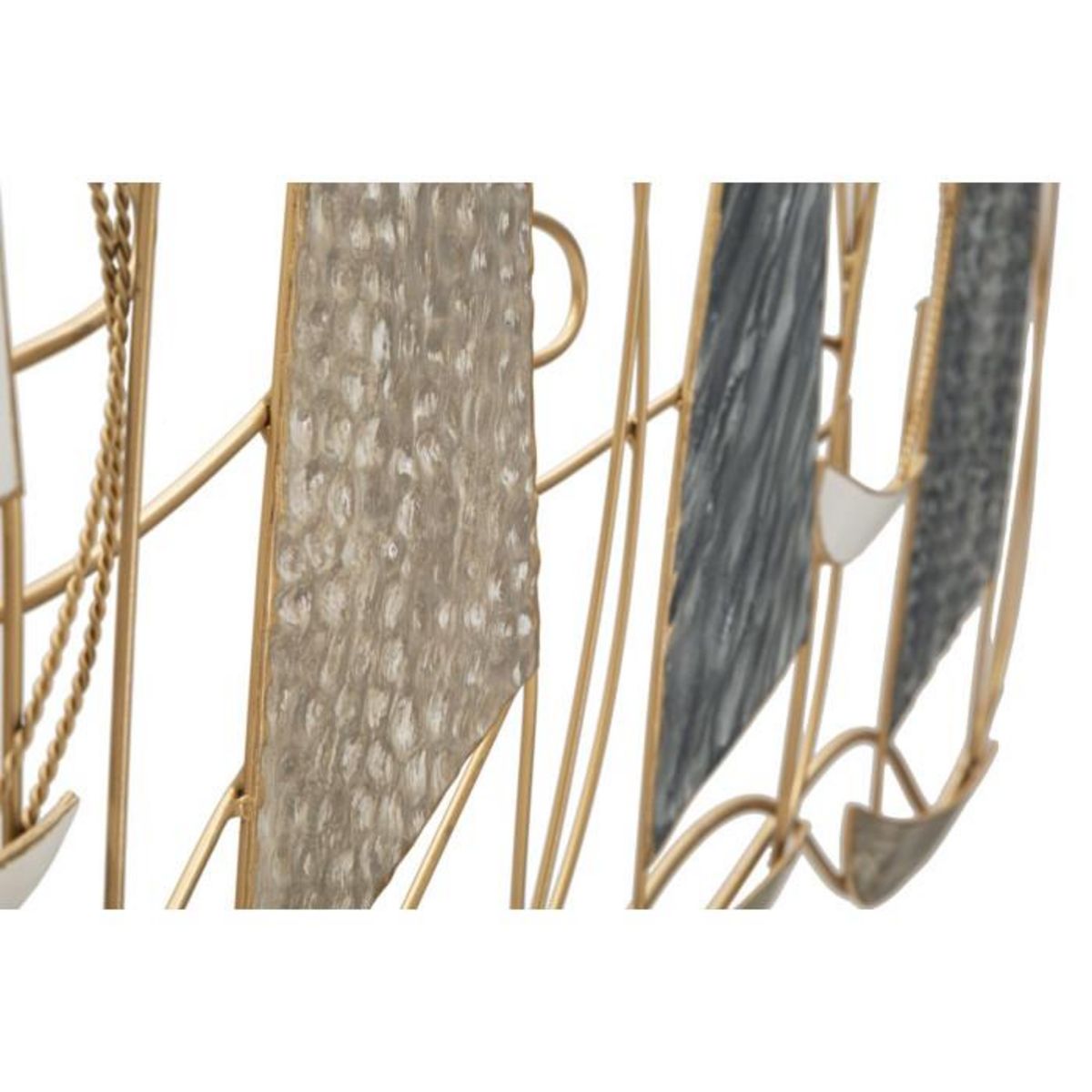 Paris Prix Décoration Murale en Métal  Boat Light  123cm Multicolore