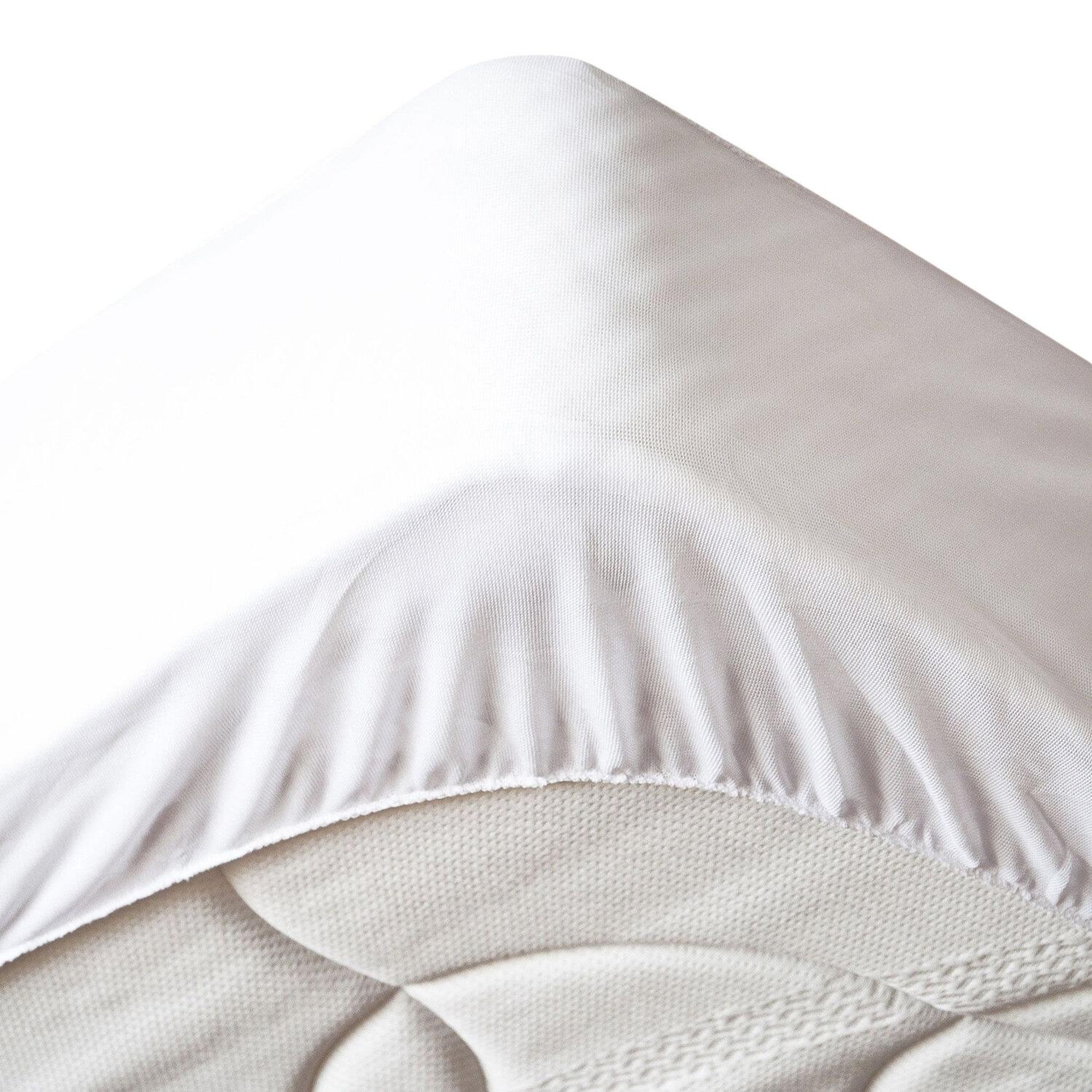 Voir la diapositive 1 : Home collection Protège matelas 100% polyester 205gsm matelasse / respirant