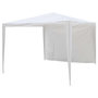 Voir la diapositive 3 : Habitat et Jardin Toile blanche de remplacement pour tente de réception - Cloison de gazebo - 1.9 x 2.9 m