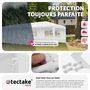 Voir la diapositive 4 : tectake Barnum Tente de réception Chapiteau 9 x 3 m blanc