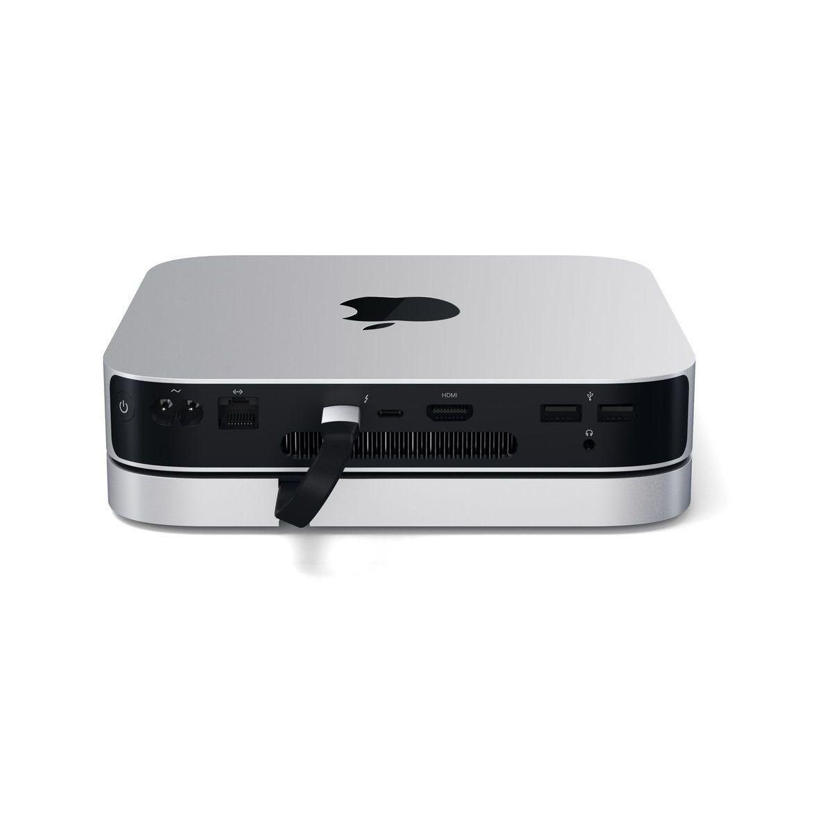 SATECHI Station d'accueil USB-C pour Mac mini silver