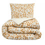 Voir la diapositive 2 : FUTURE HOME Parure de lit 2 personnes imprimé léopard réversible