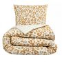 Voir la diapositive 2 : FUTURE HOME Parure de lit 2 personnes imprimé léopard réversible
