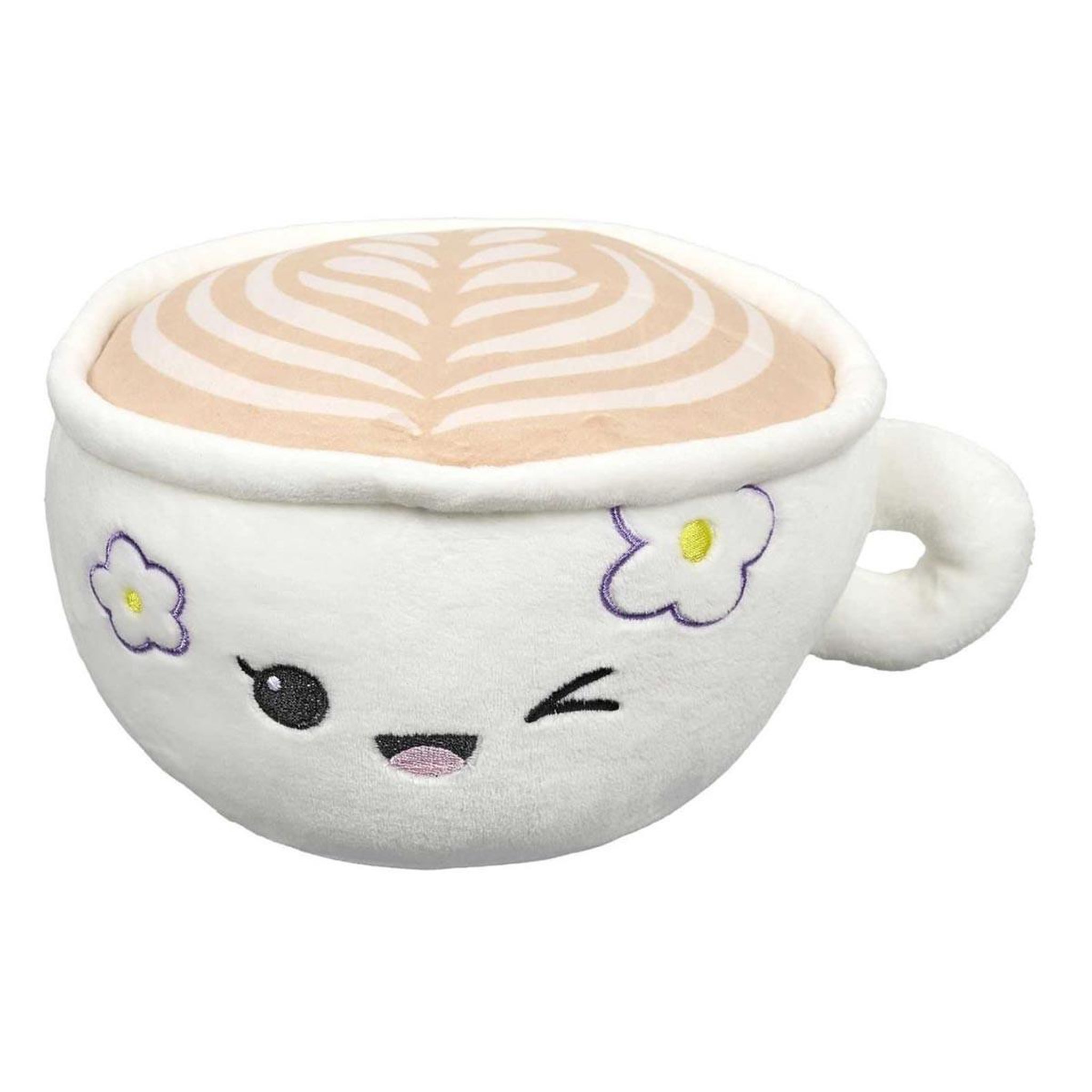 The concept Factory Peluche enfant tasse à café  kawaii  18cm blanc
