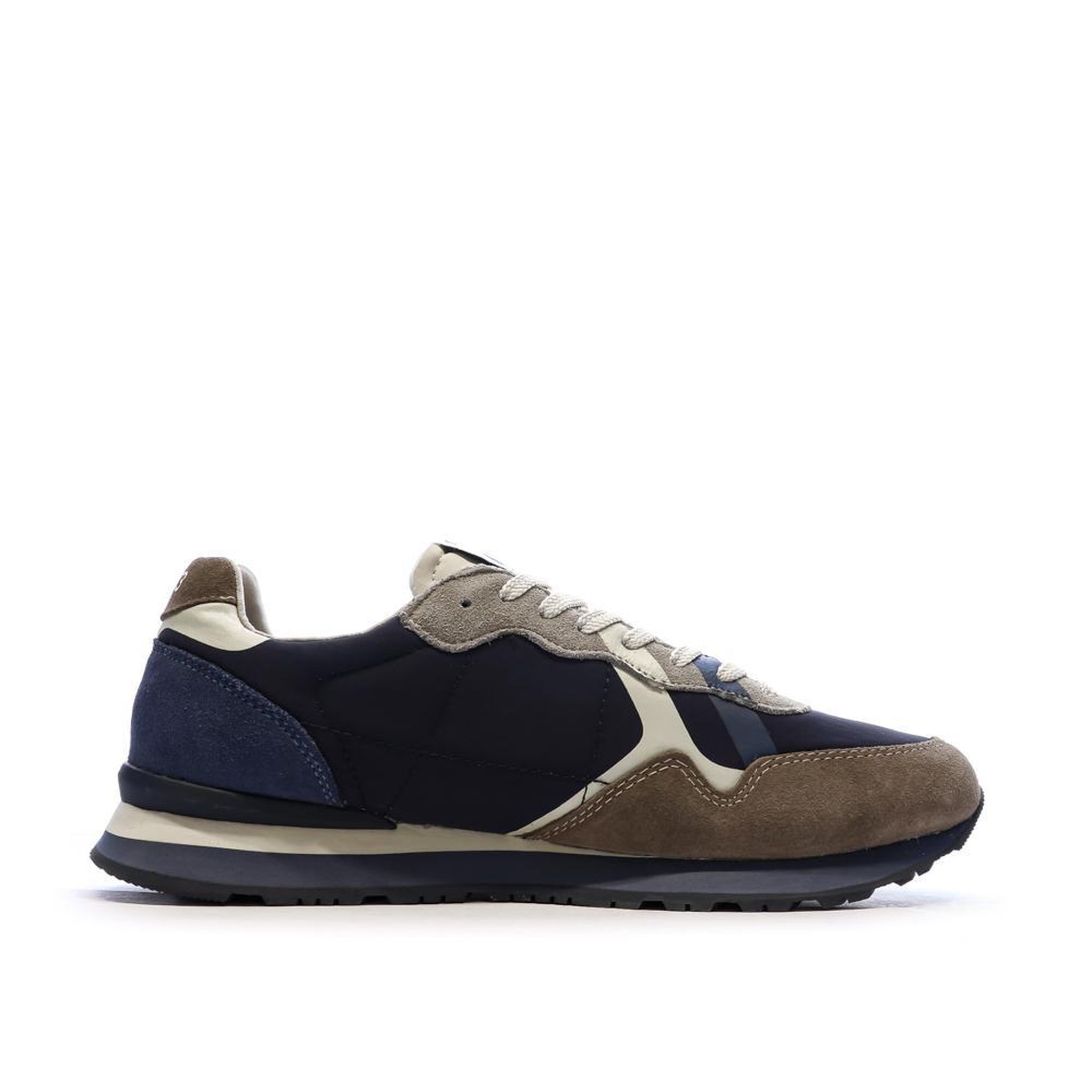 Voir la diapositive 2 : Pepe Jeans Baskets Marron/Beige Homme Pepe jeans Brit Prints