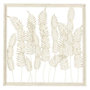 Voir la diapositive 1 : Paris Prix Décoration Murale en Métal  Plantes  82cm Blanc