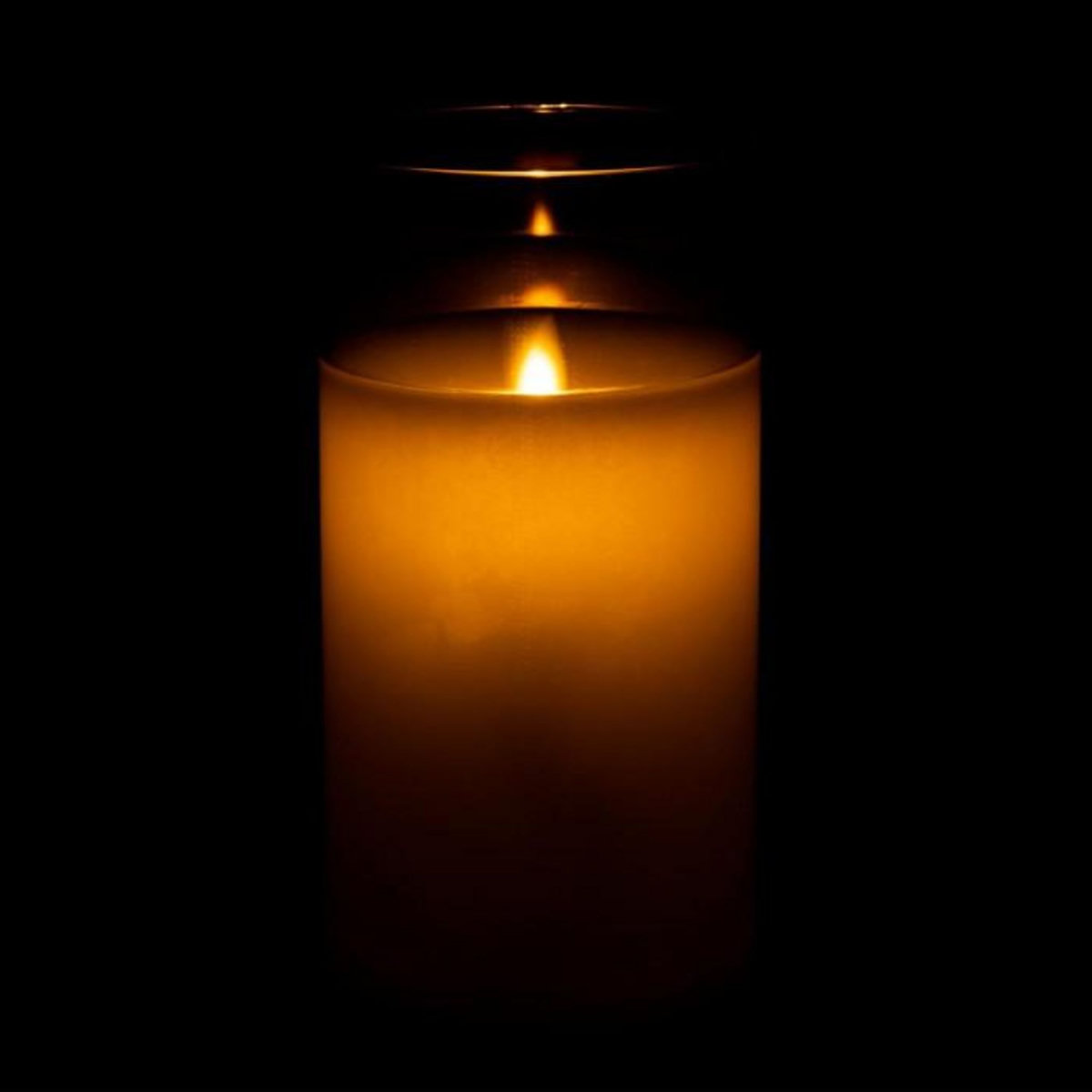 Paris Prix Lampe à Poser en Verre Led  Bright  20cm Gris