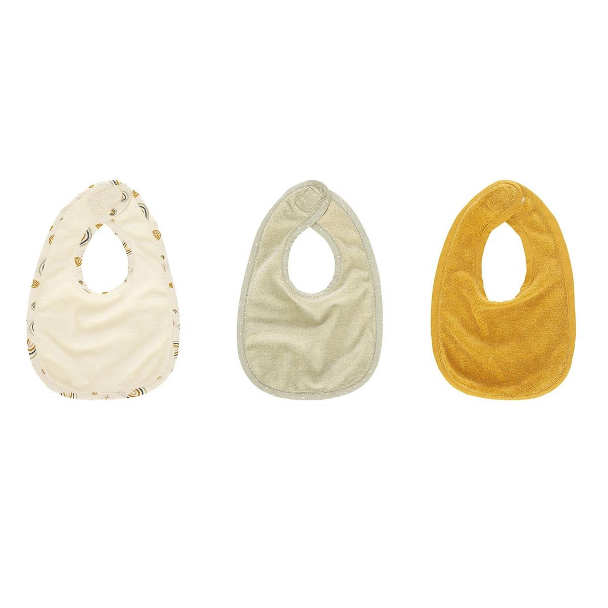 Voir la diapositive 1 : Atmosphera Kids Lot de 3 bavoirs pour bébé  coton  25cm multicolore