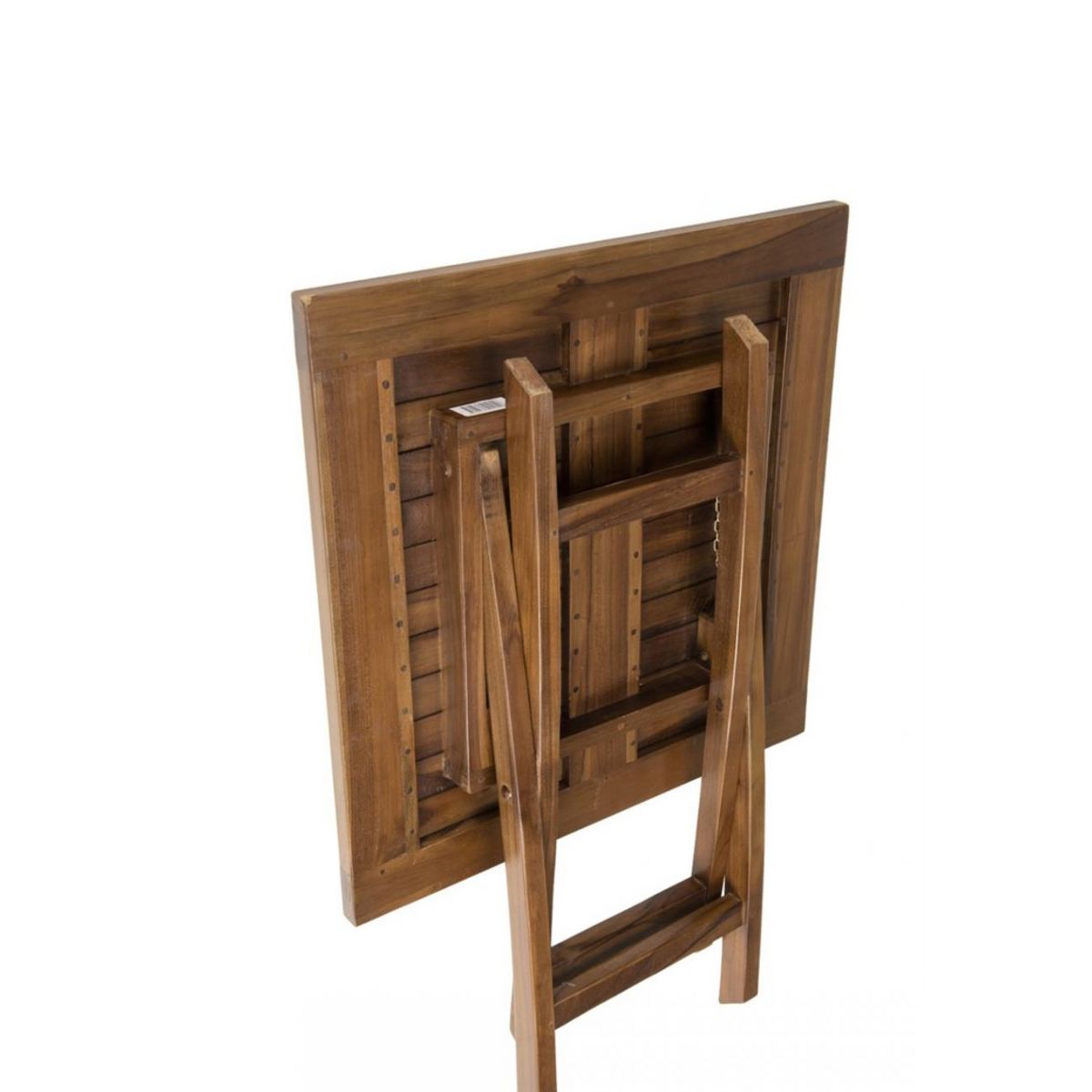 GIvex Salon de jardin pliant - 2 places - Bois - BRINDISI