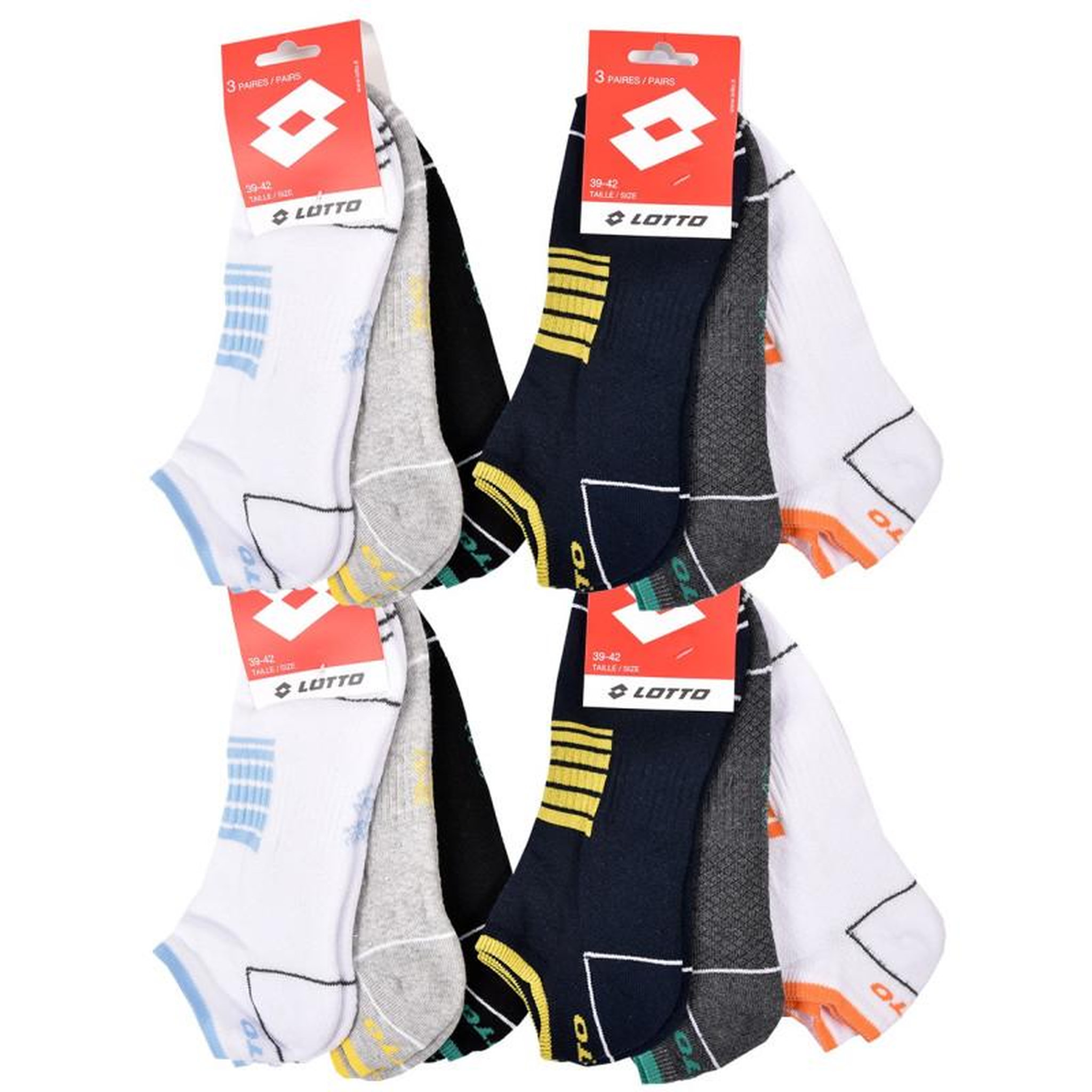 Voir la diapositive 3 : LOTTO Chaussettes Homme LOTTO
