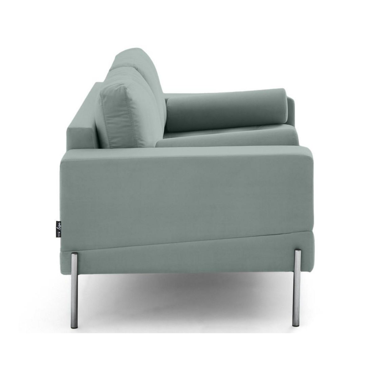 LISA DESIGN Isaure - canapé droit 2 places en velours