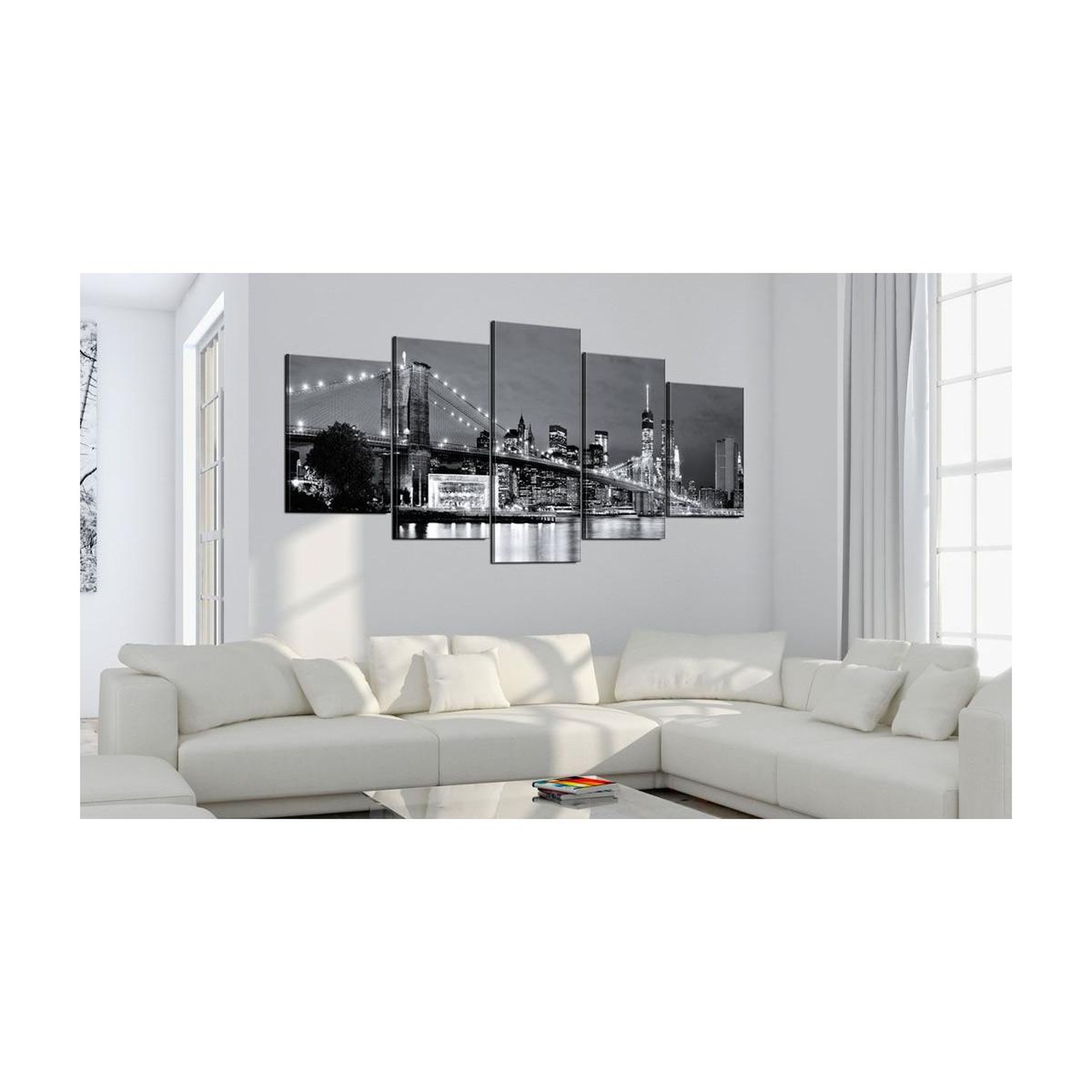 Voir la diapositive 2 : Paris Prix Tableau Imprimé  Black & White Glimpse