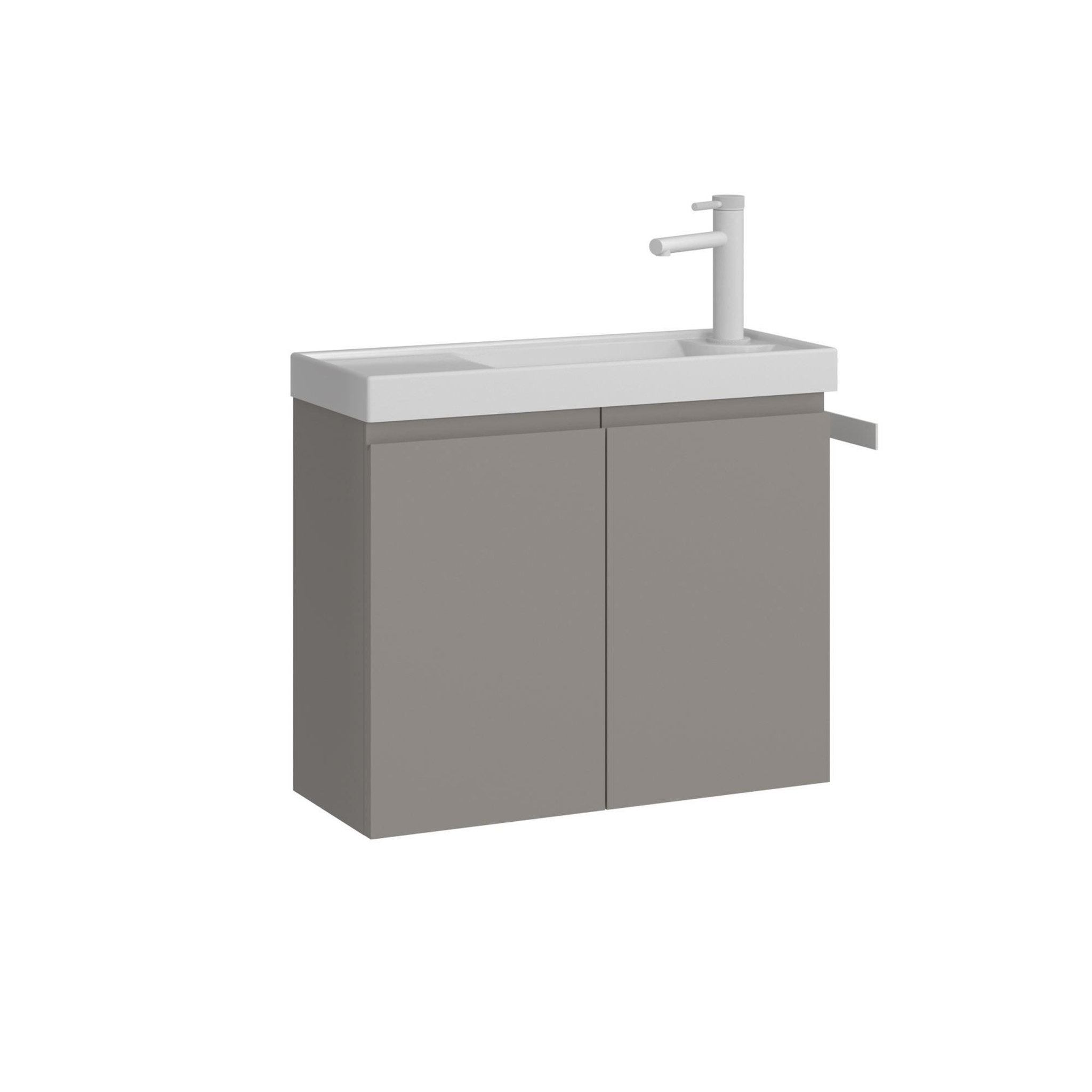 Habitat et Jardin Meuble Vasque  Ferla 60  - 60 x 22 x 50 cm - Matte Mink