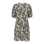 JACQUELINE DE YONG Robe Beige/Noire Femme JDY Mia. Coloris disponibles : Noir