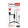 Voir la diapositive 4 : TNB Micro INFLUENCE Microphone cravate - port jack
