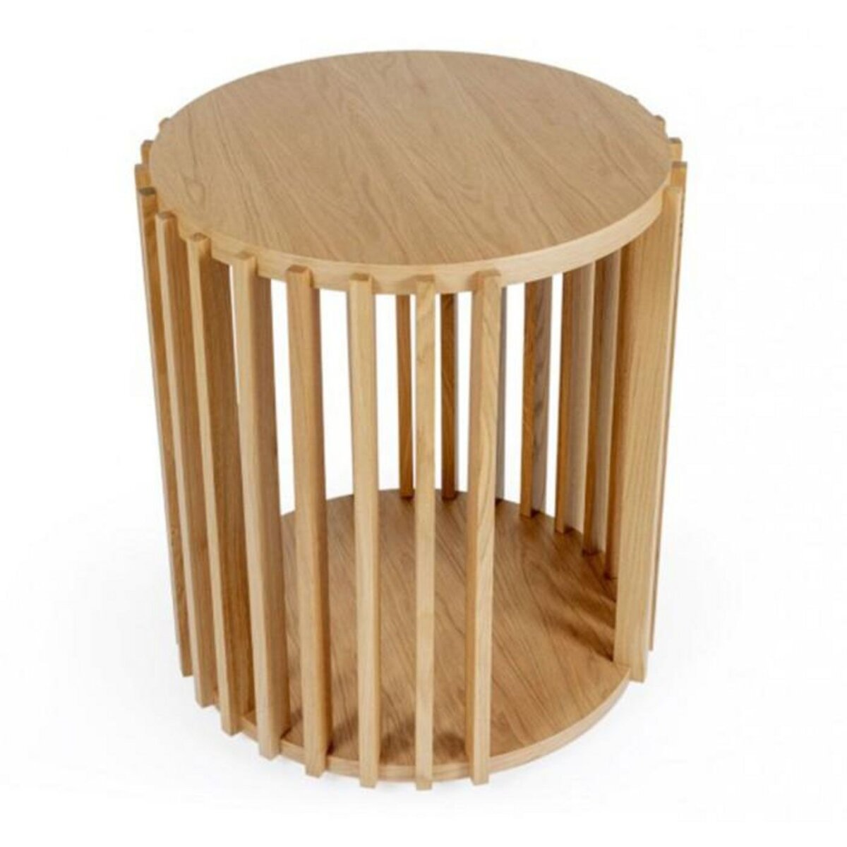 Paris Prix Table d'Appoint Design  Drume  58cm Chêne