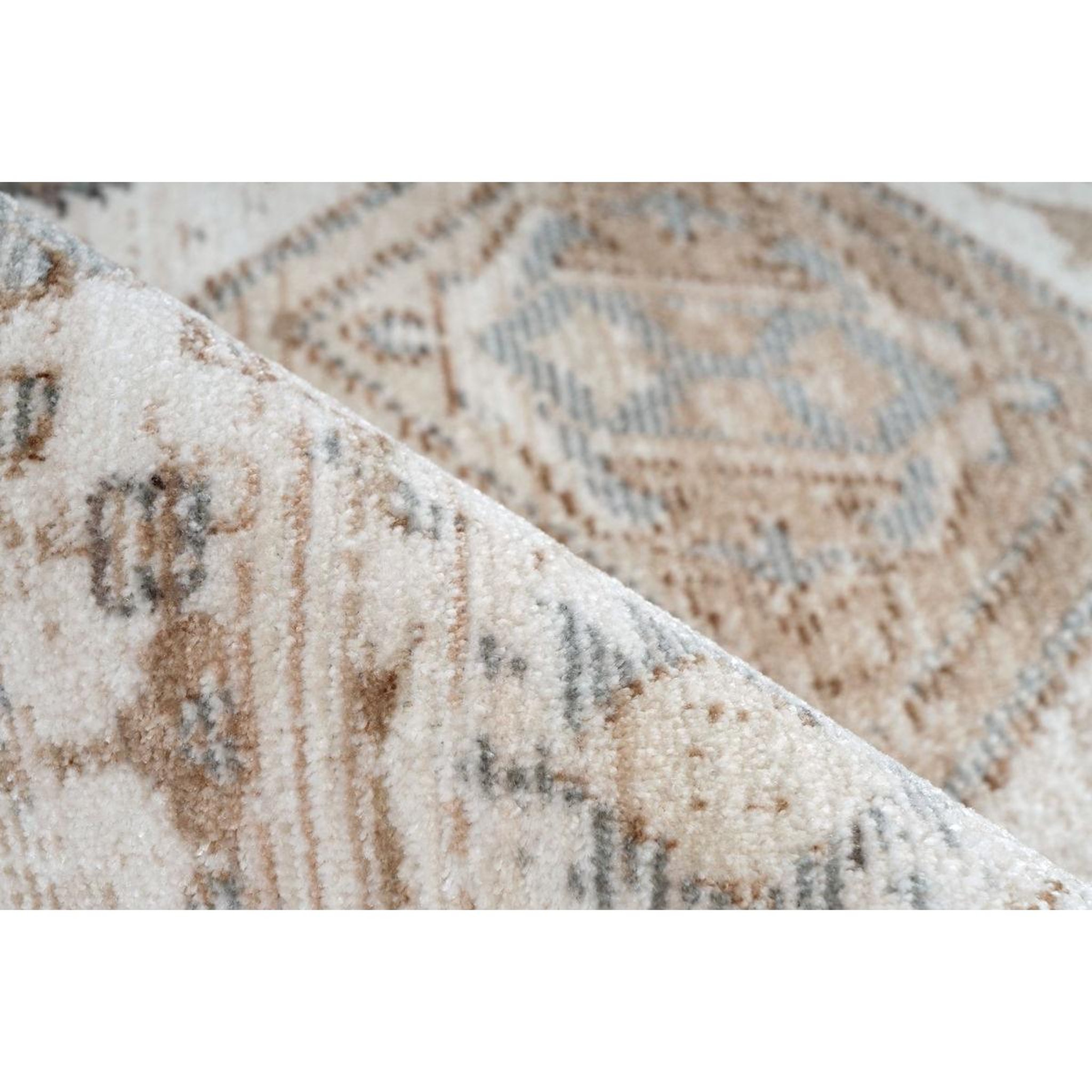 Voir la diapositive 3 : Paris Prix Tapis vintage à poils courts  baroque xi  beige