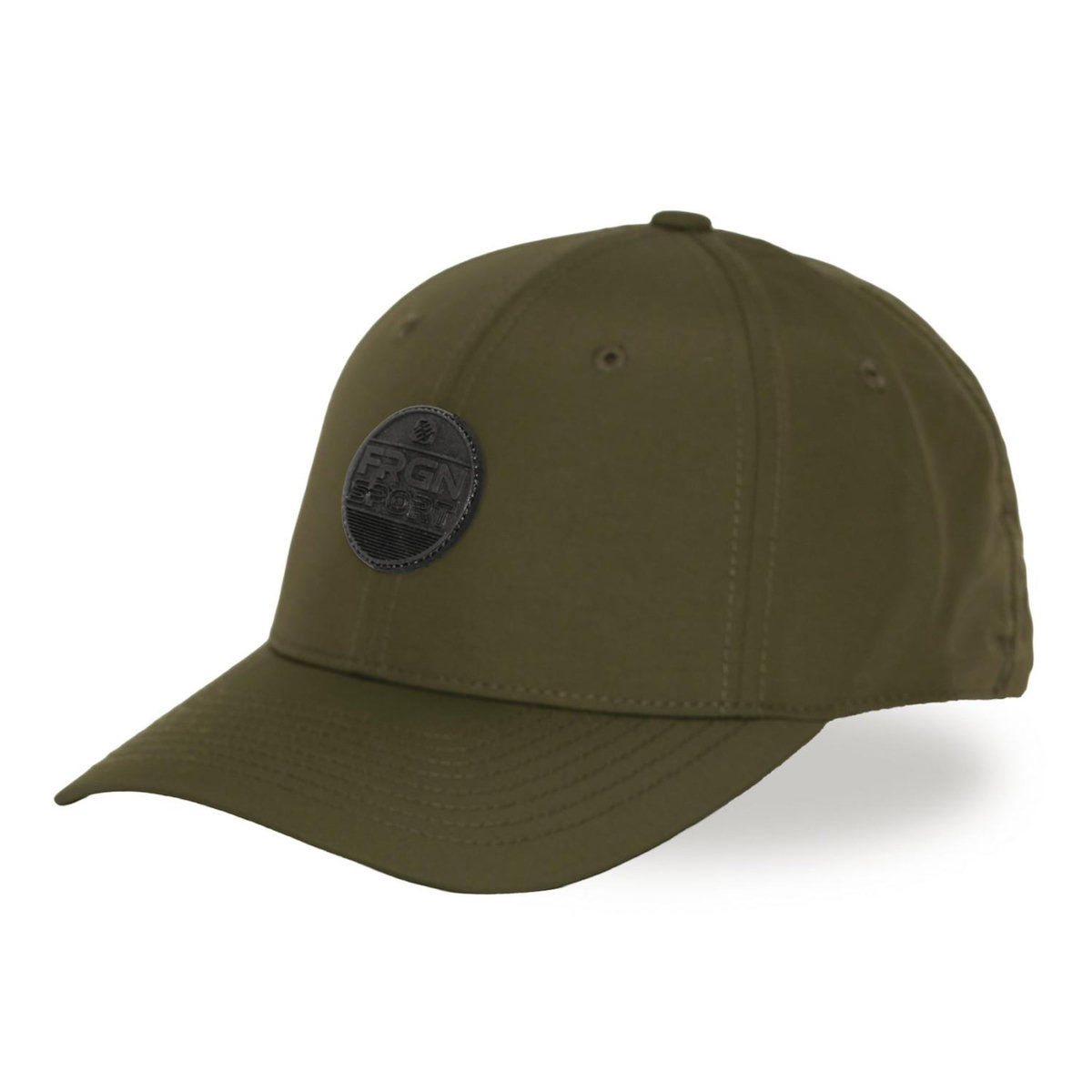 FREEGUN Casquette baseball avec écusson rond PU et réglage par cordon FRGN