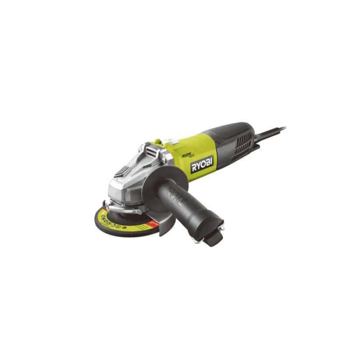 Ryobi Pack RYOBI Meuleuse d'angle 800W - 125mm - RAG800-125G - Kit 6 disques 125 mm