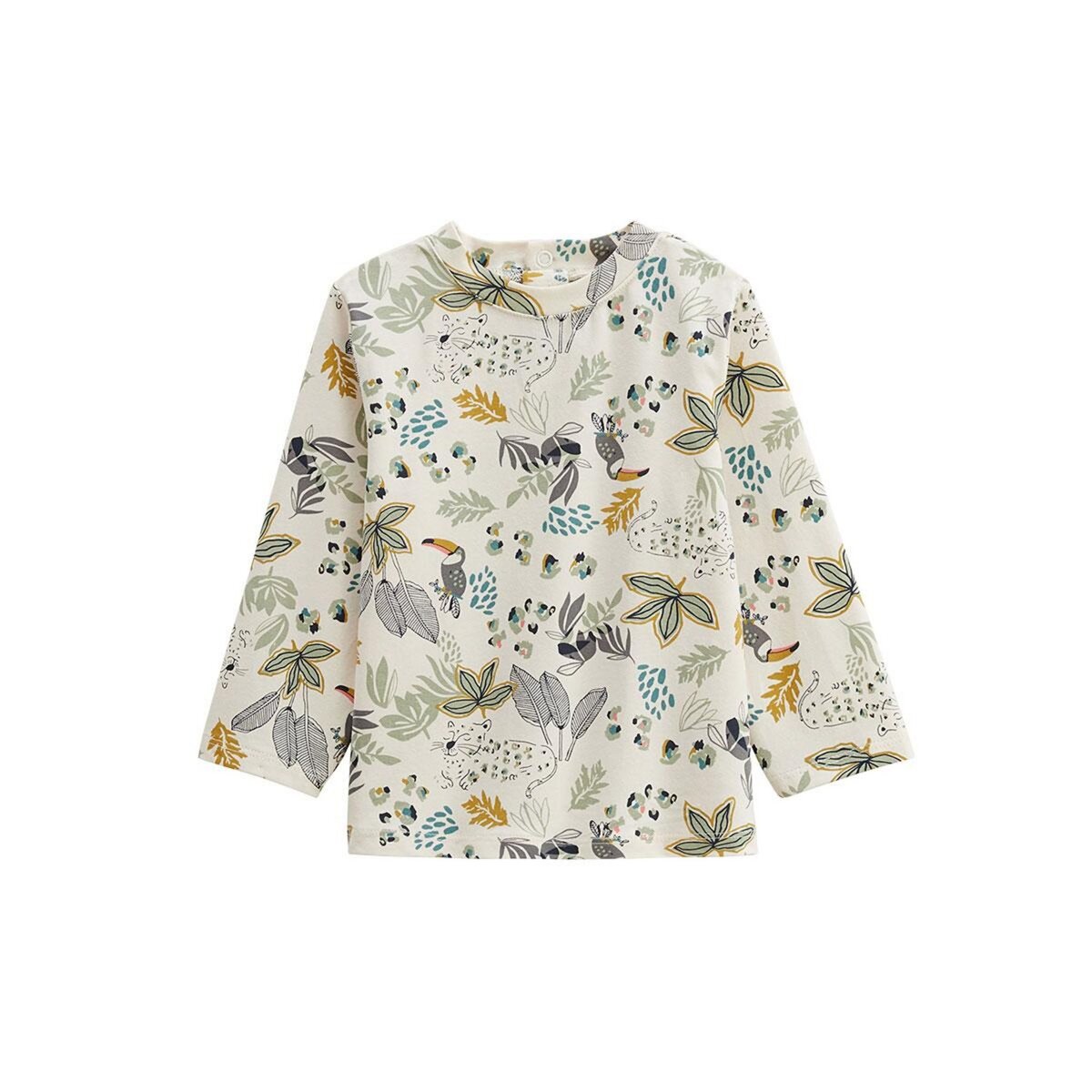 Petit Béguin Ensemble salopette bébé et t-shirt Boavista