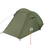Voir la diapositive 5 : VIDAXL Tente de camping tunnel 2 personnes vert olive impermeable